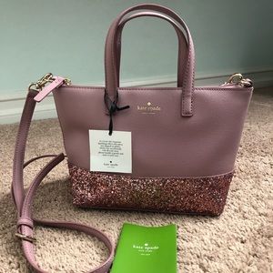 NWT Kate Spade Ina Greta Court Dusty Peony Bag